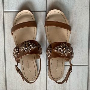 BCBGeneration jeweled sandals